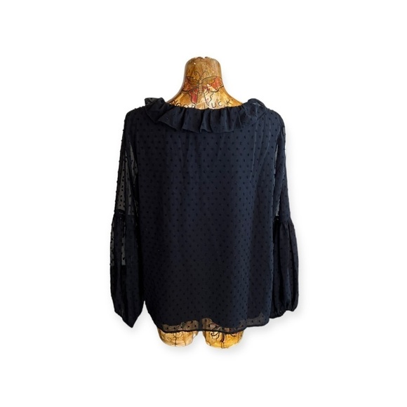 Kate Kasin blouse new top XL black - Picture 4 of 8